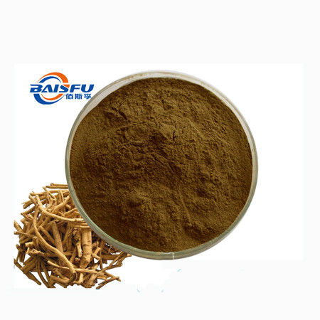 Baisfu Good price Plant Extract yellow brown powder 80 dots Densefruit Pittany Root-Bark Extract use in cosmetics and medicine