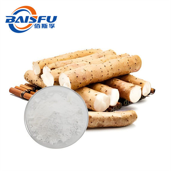 Baisfu natural Yam Extract Diosgenin White Crystalline Powder 98%  Top Diosgenin used as flavor additive and health care