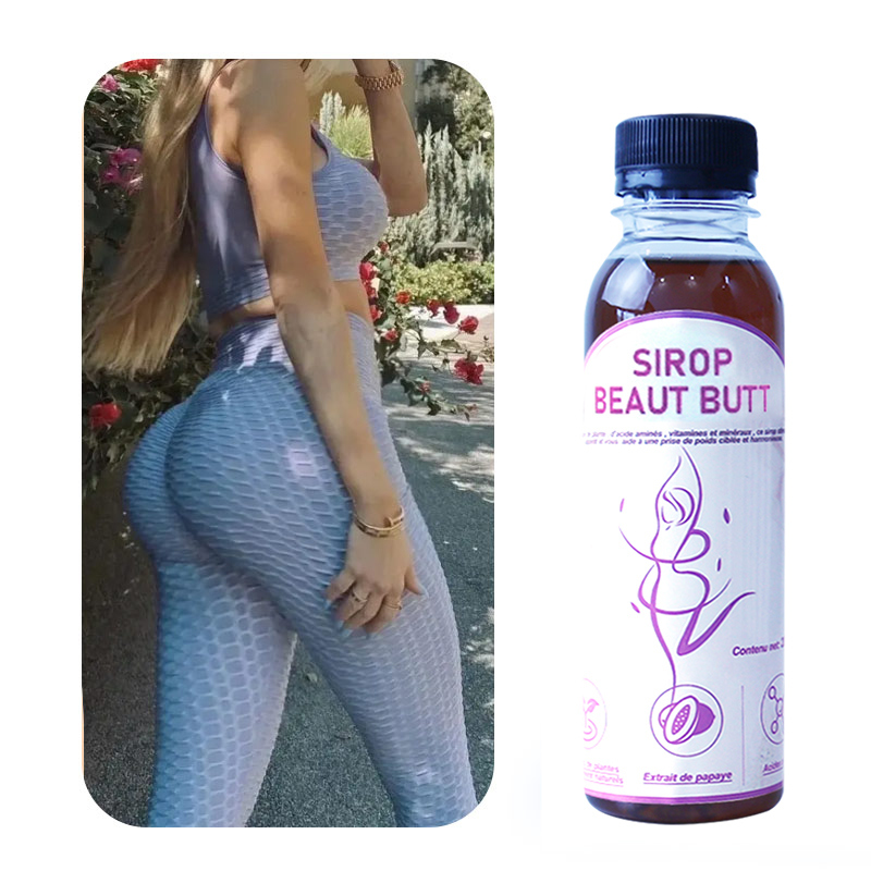 Shan'xi Baisfu Natural Big Butt Enlargement Syrup ODM Butt Booster Maca Hip up Syrup Sirop Pour Les Fesse Buttocks Enlargement Products