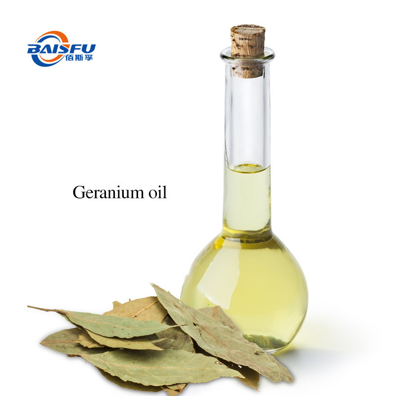 Geranium Oil CAS 8000-46-2 Pure Natural Steam Distilled Essential Oil for Aromatherapy Skincare