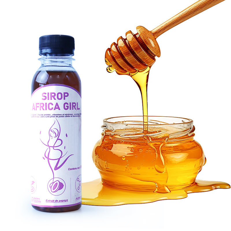 OEM 200ML Appetite Booster Weight Gain Syrup Fast Thicker Butt Stimulant Multivitamin Drink Supplement Buttock Boosting Syrup