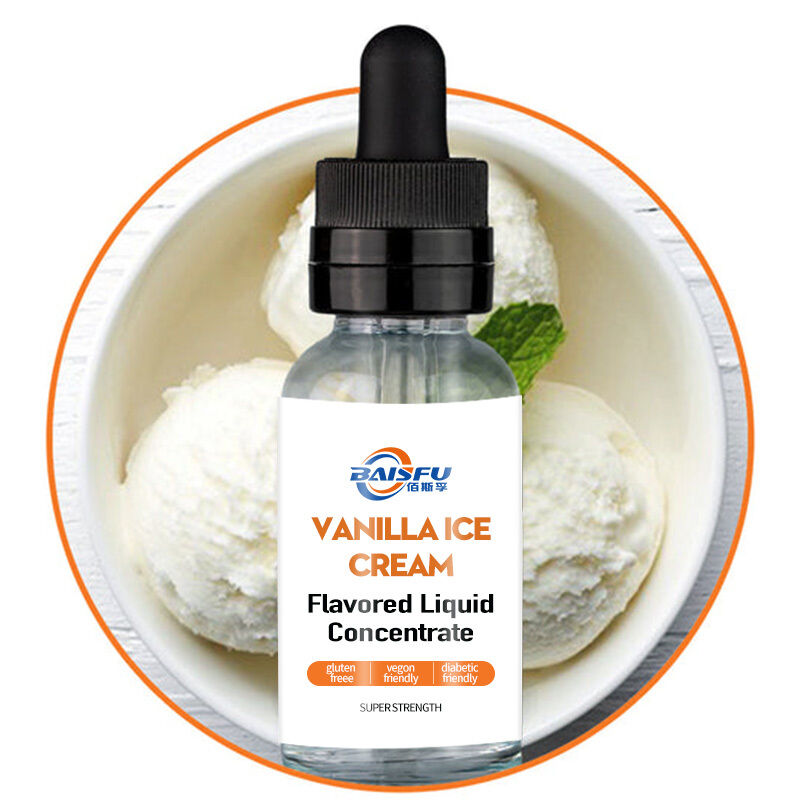 Vanilla Ice Cream Flavoured – Premium Food Additive  Bulk & Wholesale Flavoring Supplier