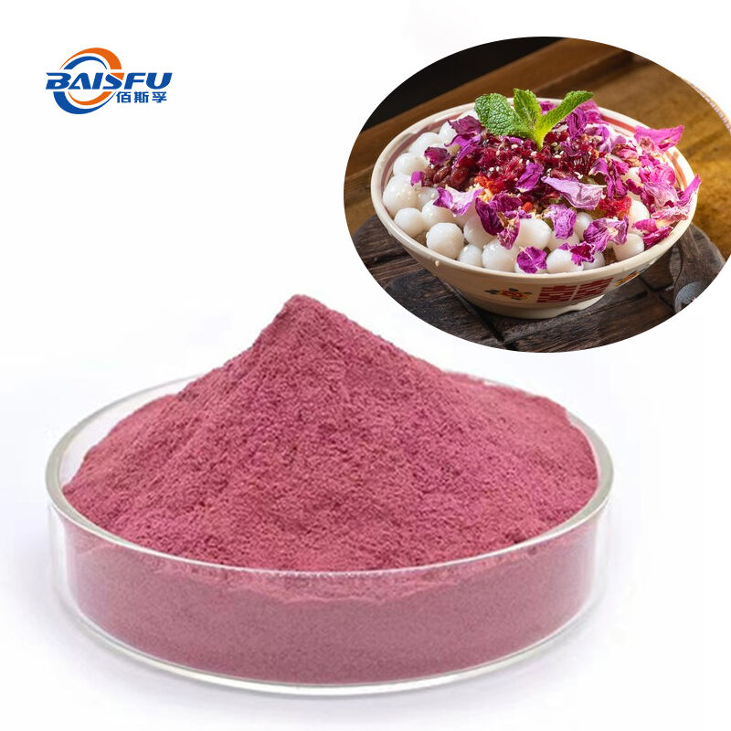 Natural Instant Rose Powder - Cold Water Soluble For Drinks & Skincare