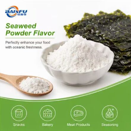 High Quality Seaweed Powder Flavor for Extruded Snack Seasoning Potato Chip Coating and Popcorn Dusting