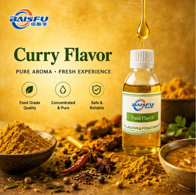 High Quality Curry Flavour Food Grade Liquid Flavor for Seasoning Noodles Ready Meals