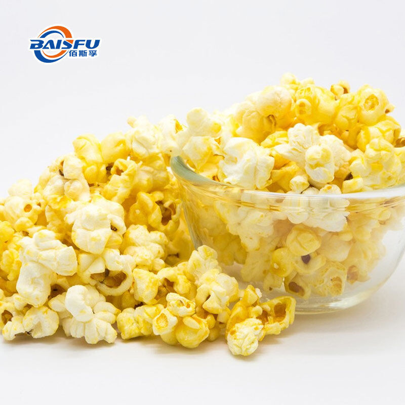 Popped Corn Flavor Used for puffed popcorn production restores rich fresh popped caramelized corn aroma with full-bodied and natural sweet taste