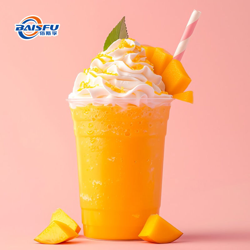 Baisfu Wholesale Organic Freeze Dried Mango Powder Food Grade High Vitamin C Natural Food Coloring Agents For Beverage