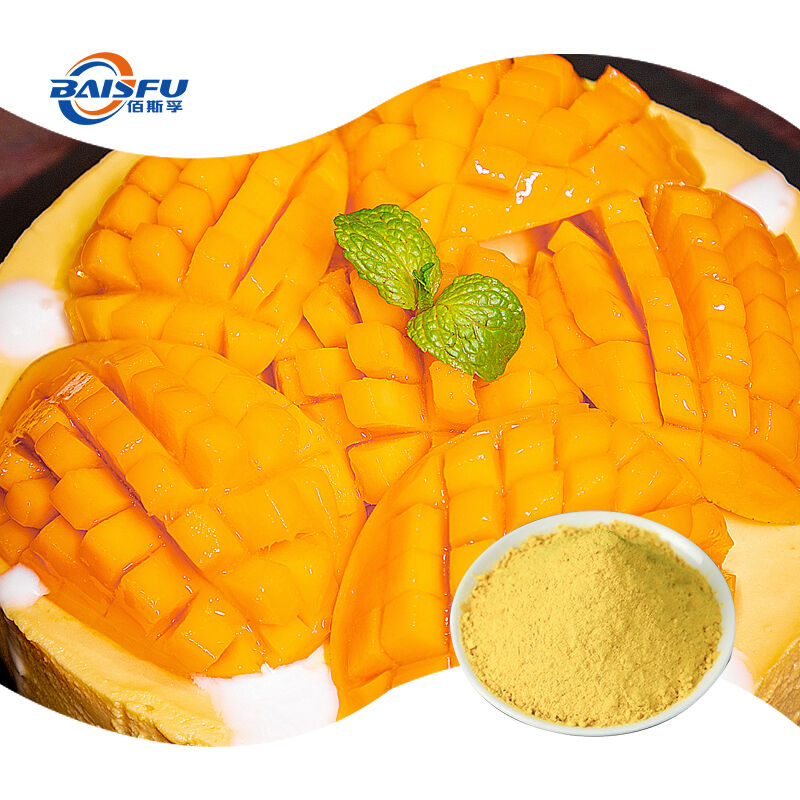 Baisfu Wholesale Organic Freeze Dried Mango Powder Food Grade High Vitamin C Natural Food Coloring Agents For Beverage